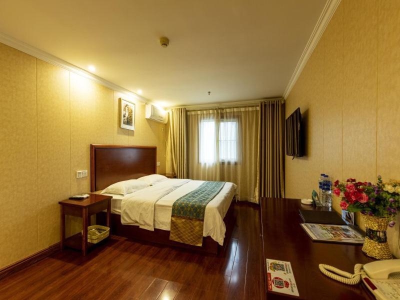 Greentree Inn Jiangsu Wuxi New District Shengang World Express Hotel Exterior foto