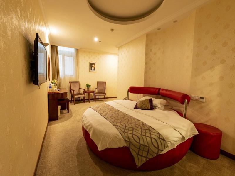Greentree Inn Jiangsu Wuxi New District Shengang World Express Hotel Exterior foto