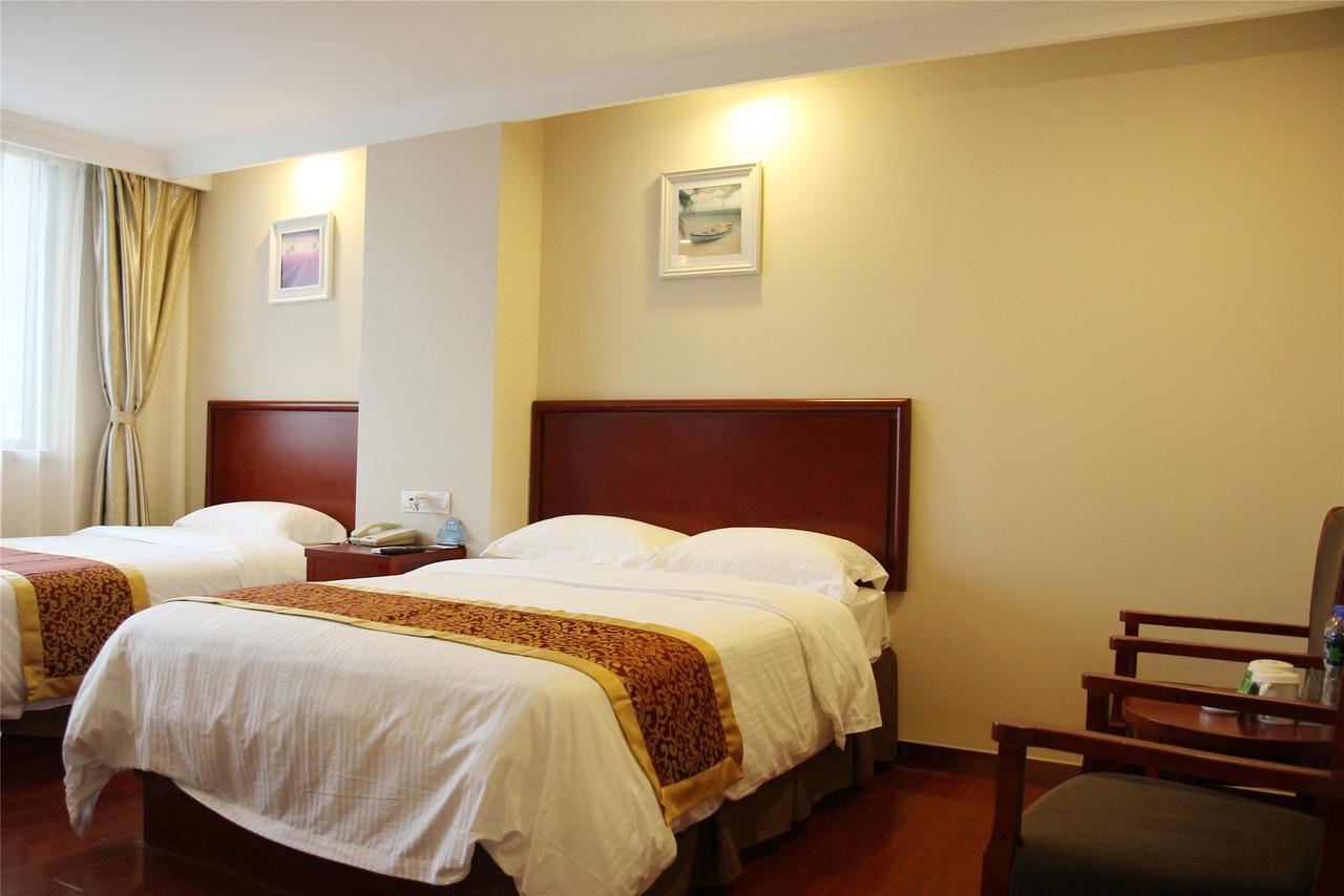 Greentree Inn Jiangsu Wuxi New District Shengang World Express Hotel Exterior foto